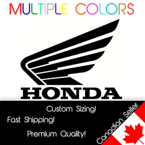 Honda Logo Sticker |  Motorcycle Gas Tank Die Cut Vinyl Decal *Multiple options*   222649269461